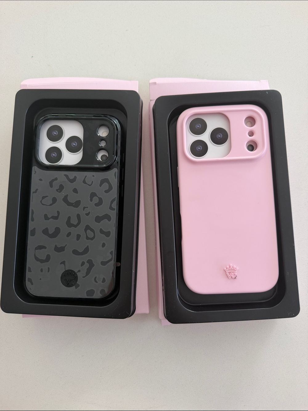 Velvet Caviar iphone 17 pro cases (two)